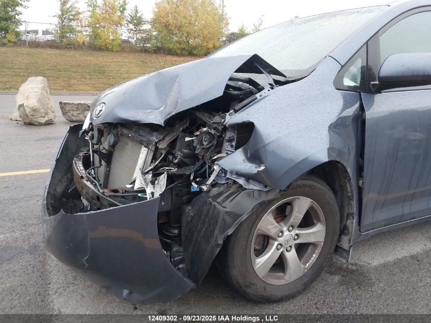 2013 Toyota Sienna Le V6 VIN: 5TDKK3DC6DS340104 Lot: 12409302