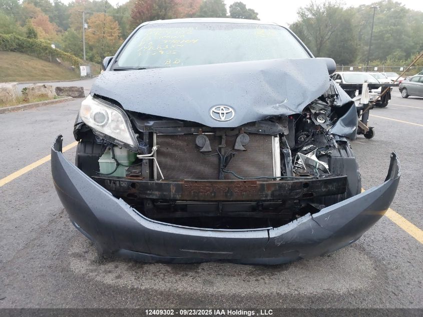 2013 Toyota Sienna Le V6 VIN: 5TDKK3DC6DS340104 Lot: 12409302