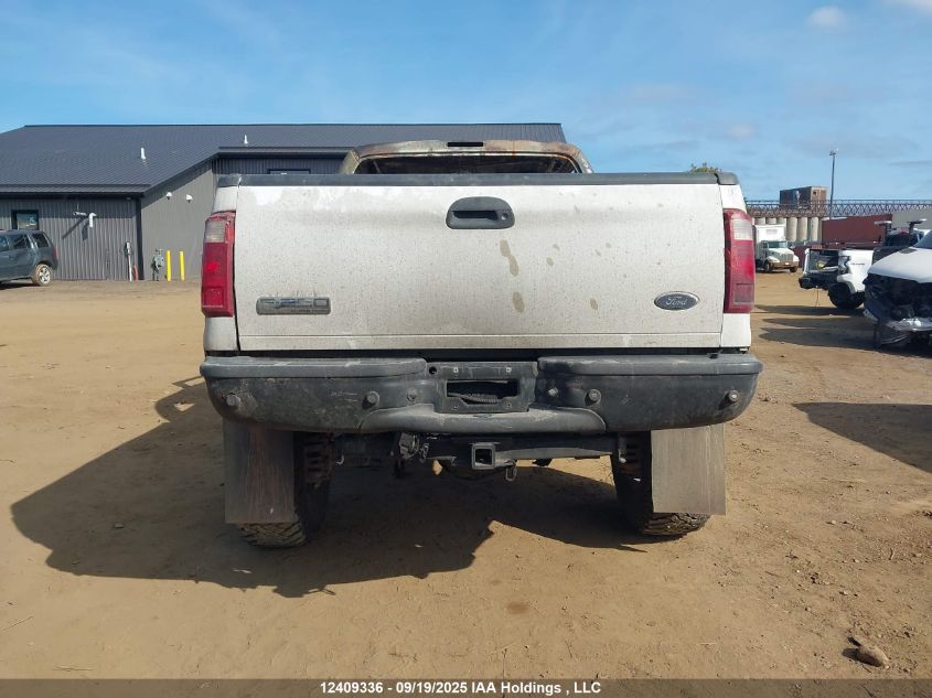 2006 Ford F350 Srw Super Duty VIN: 1FTWW31P06EA98593 Lot: 12409336