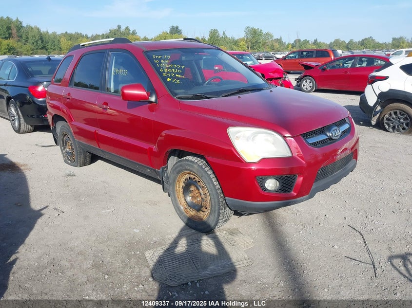 2010 Kia Sportage Lx VIN: KNDKG3A21A7686810 Lot: 12409337