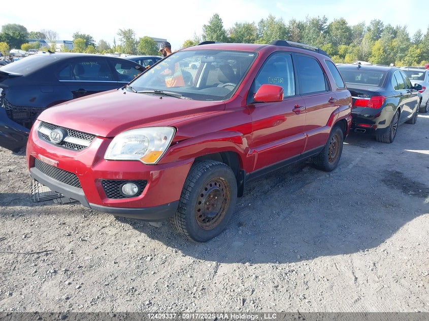 2010 Kia Sportage Lx VIN: KNDKG3A21A7686810 Lot: 12409337