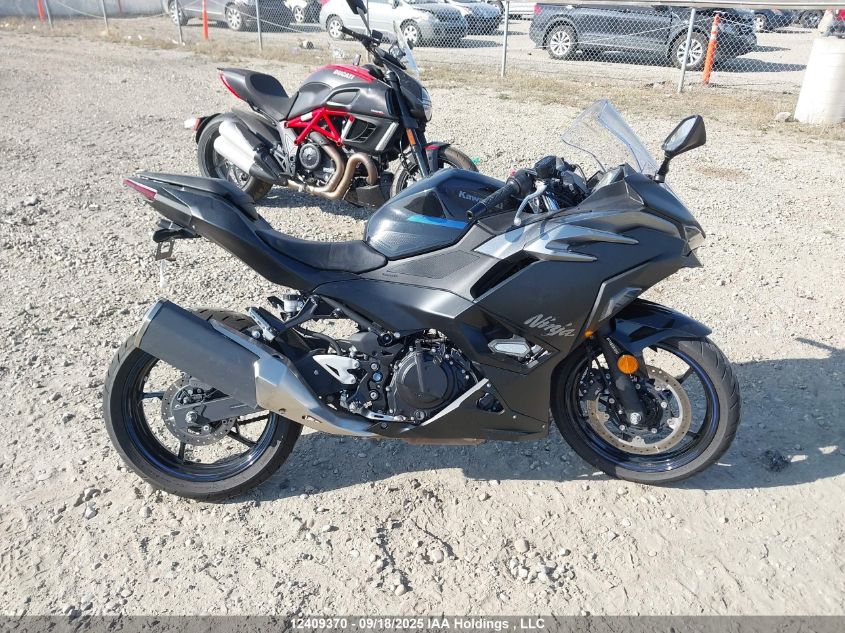 2025 Kawasaki Ex500 A/B VIN: ML5EXGJ18SDA57752 Lot: 12409370