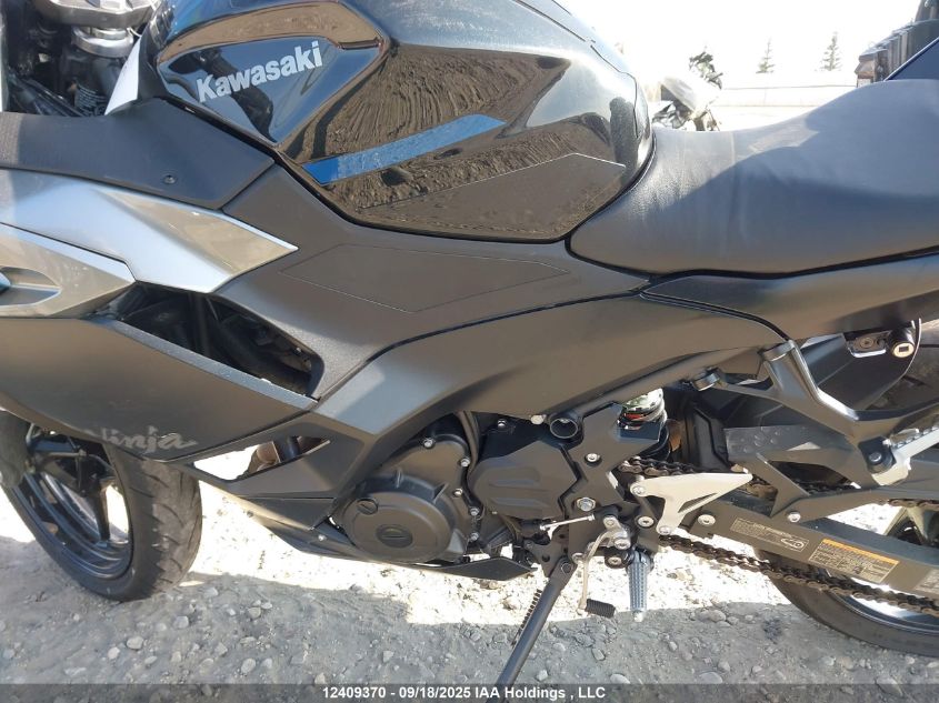 2025 Kawasaki Ex500 A/B VIN: ML5EXGJ18SDA57752 Lot: 12409370