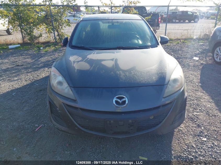 2011 Mazda Mazda3 Gx VIN: JM1BL1KF9B1389287 Lot: 12409388