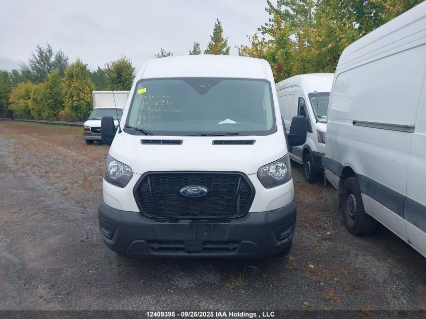 2022 Ford Transit T-250 VIN: 1FTBR1C80NKA80126 Lot: 12409395