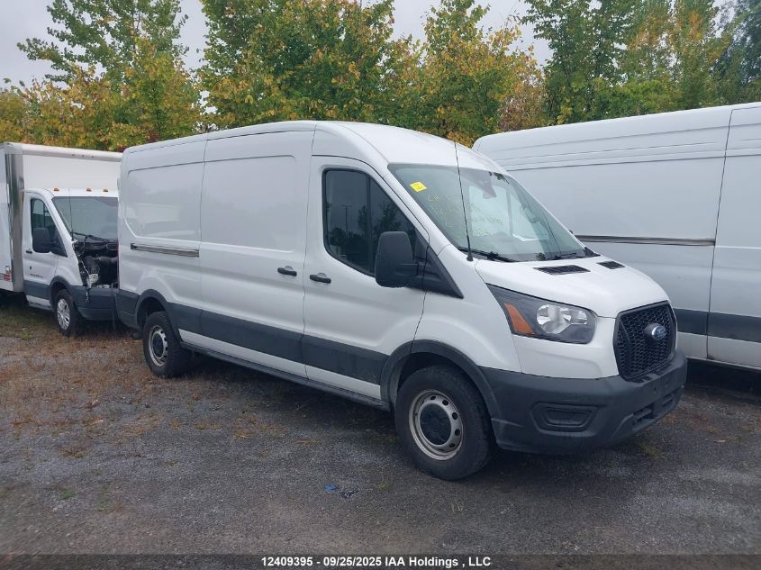 2022 Ford Transit T-250 VIN: 1FTBR1C80NKA80126 Lot: 12409395