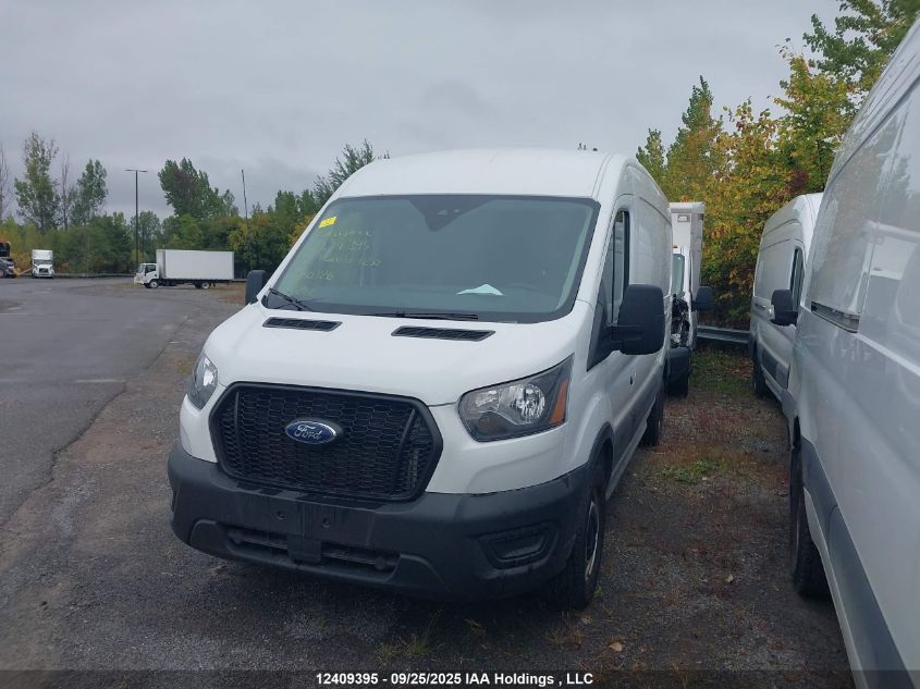 2022 Ford Transit T-250 VIN: 1FTBR1C80NKA80126 Lot: 12409395