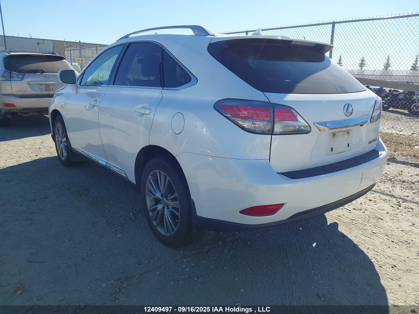 2T2BK1BA3DC188390 2013 LEXUS RX photo no. 3