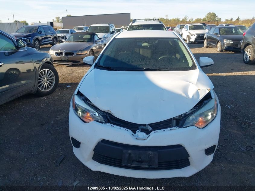 2014 Toyota Corolla L/Le/Le Pls/Prm/S/S Pls VIN: 2T1BURHE3EC105050 Lot: 12409505