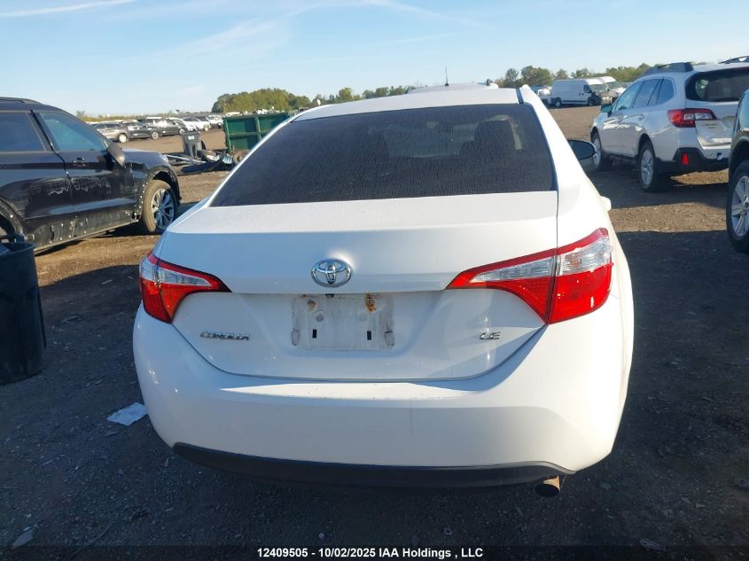 2014 Toyota Corolla L/Le/Le Pls/Prm/S/S Pls VIN: 2T1BURHE3EC105050 Lot: 12409505
