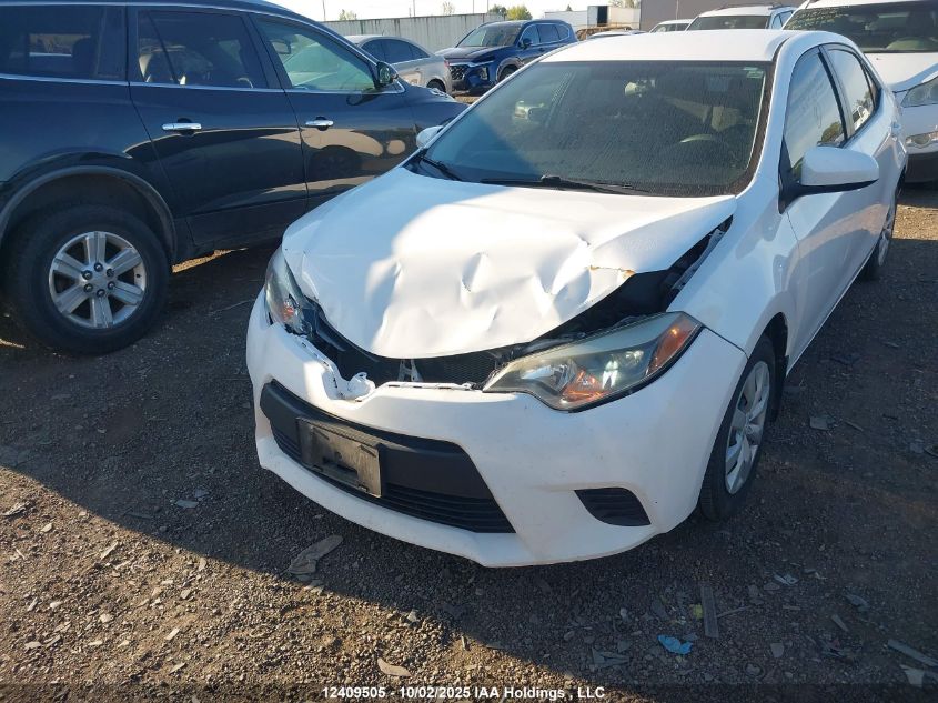 2014 Toyota Corolla L/Le/Le Pls/Prm/S/S Pls VIN: 2T1BURHE3EC105050 Lot: 12409505