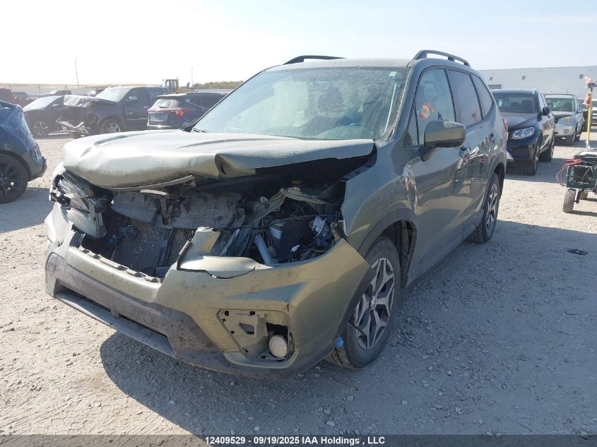 2019 Subaru Forester 2.5I Convenience VIN: JF2SKEDC7KH477938 Lot: 12409529