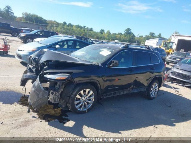 2016 Jeep Cherokee Overland VIN: 1C4PJLJS8GW336452 Lot: 12409539