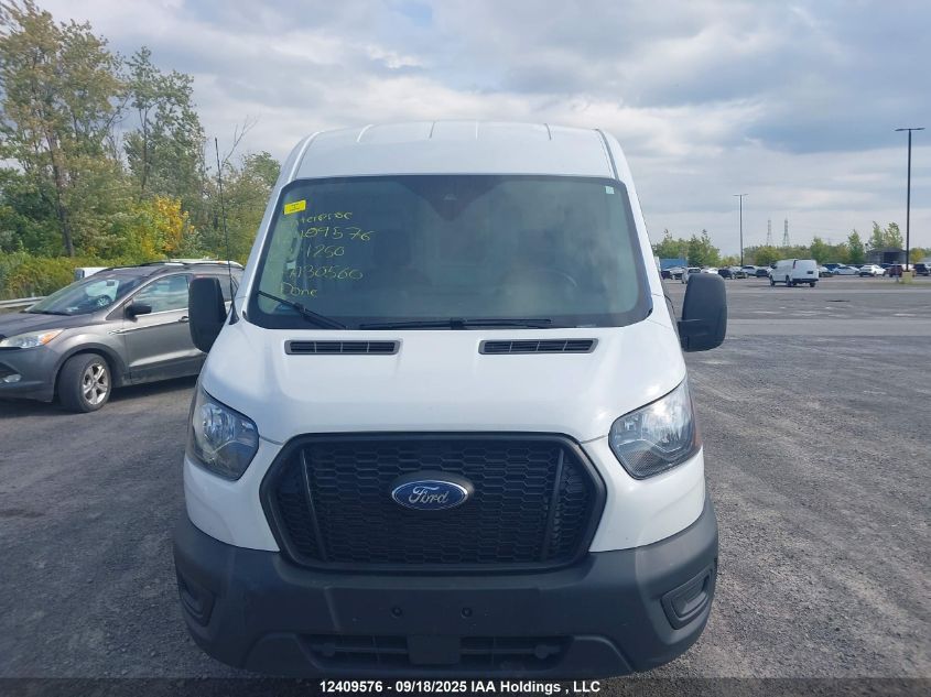 2023 Ford Transit T-250 VIN: 1FTBR2C87PKA30560 Lot: 12409576