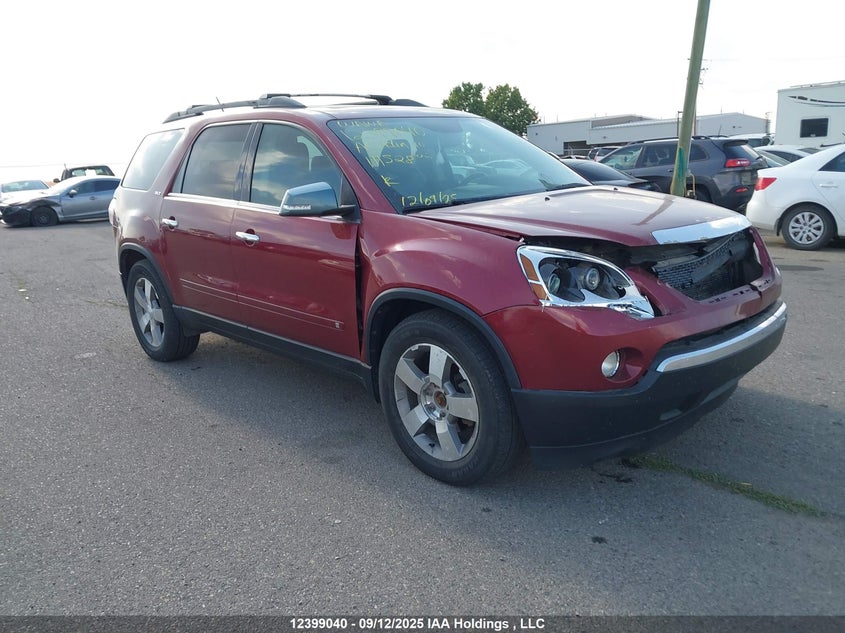 1GKLVMED1AJ111528 2010 GMC Acadia Slt auction photo 1