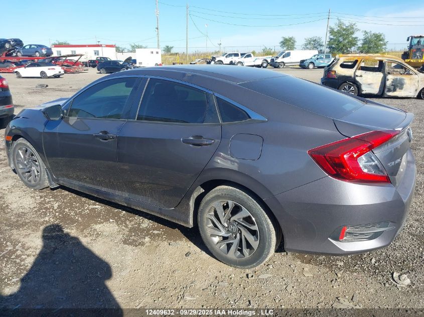 2018 Honda Civic Se VIN: 2HGFC2F69JH040228 Lot: 12409632