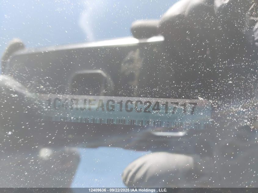 2012 Jeep Grand Cherokee Laredo VIN: 1C4RJFAG1CC241717 Lot: 12409636