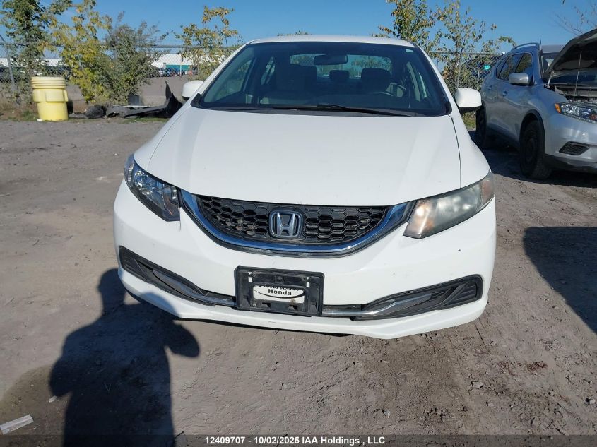 2013 Honda Civic VIN: 2HGFB2F45DH103007 Lot: 12409707