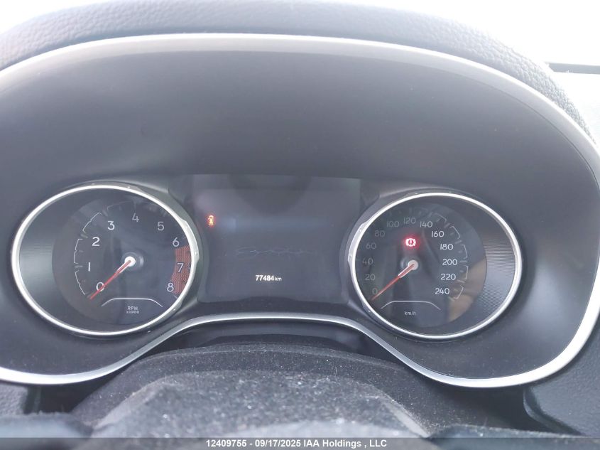 2017 Jeep Compass Limited VIN: 3C4NJDCB4HT644591 Lot: 12409755