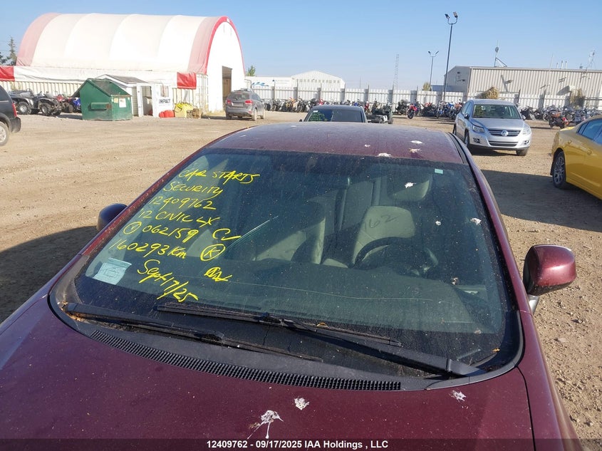 2HGFB2F4XCH062159 2012 HONDA CIVIC photo no. 18