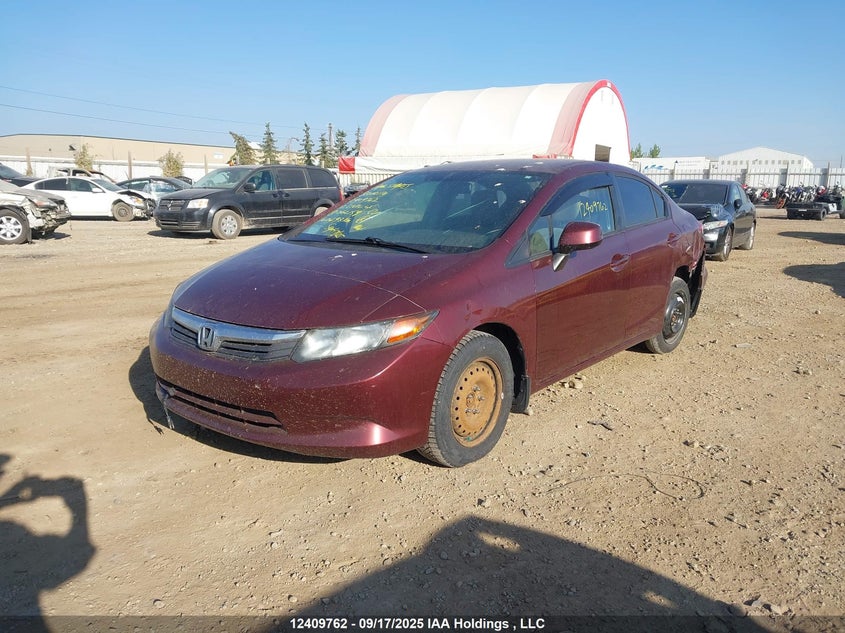 2HGFB2F4XCH062159 2012 HONDA CIVIC photo no. 2