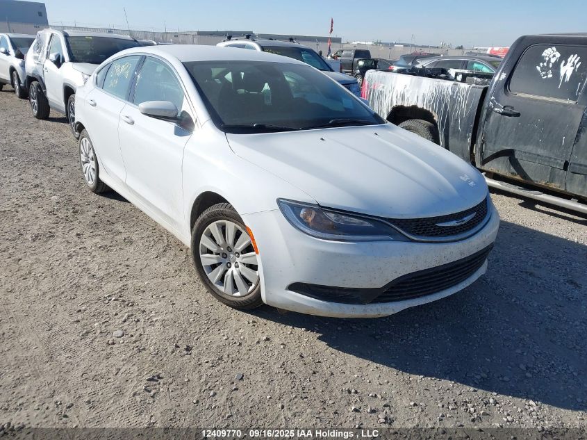 2015 Chrysler 200 Lx VIN: 1C3CCCFB1FN510615 Lot: 12409770