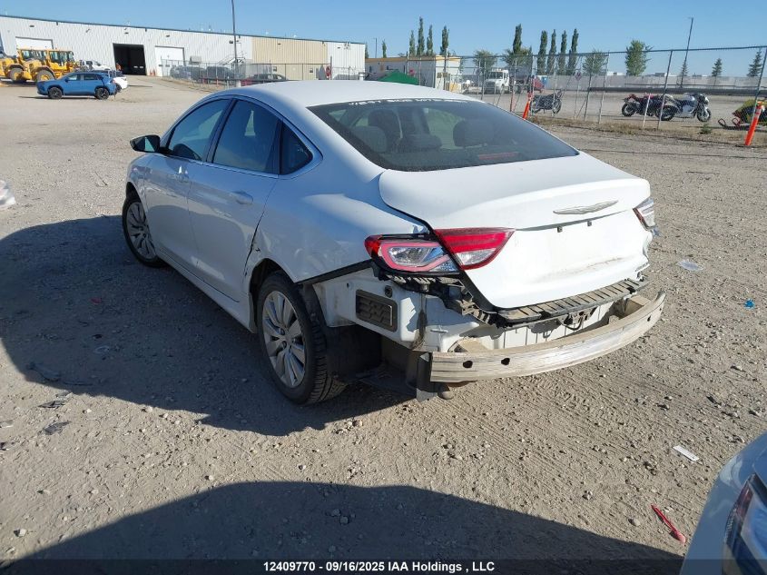 2015 Chrysler 200 Lx VIN: 1C3CCCFB1FN510615 Lot: 12409770