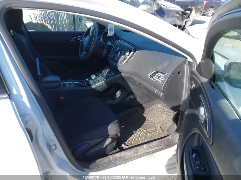 2015 Chrysler 200 Lx VIN: 1C3CCCFB1FN510615 Lot: 12409770