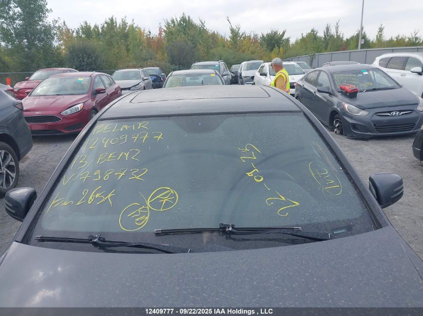 2013 Mercedes-Benz C 300 4Matic VIN: WDDGF8AB4DA798732 Lot: 12409777