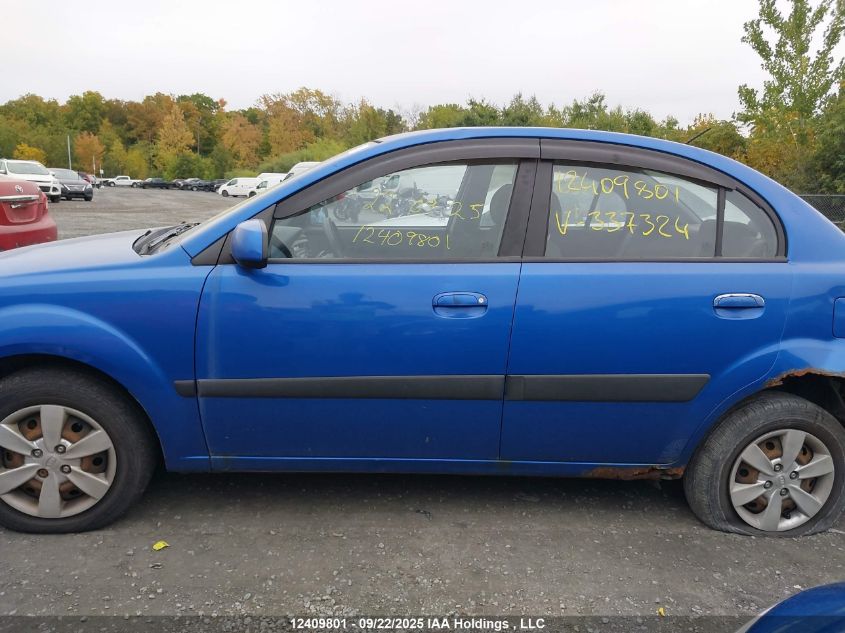 2008 Kia Rio VIN: KNADE123286337324 Lot: 12409801