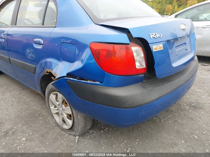 2008 Kia Rio VIN: KNADE123286337324 Lot: 12409801