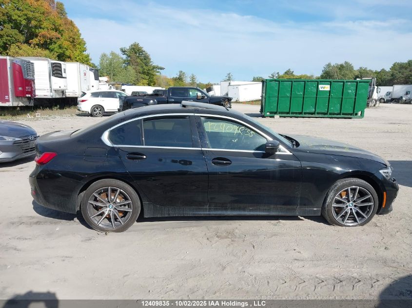 2020 BMW 330I xDrive VIN: 3MW5R7J00L8B23632 Lot: 12409835