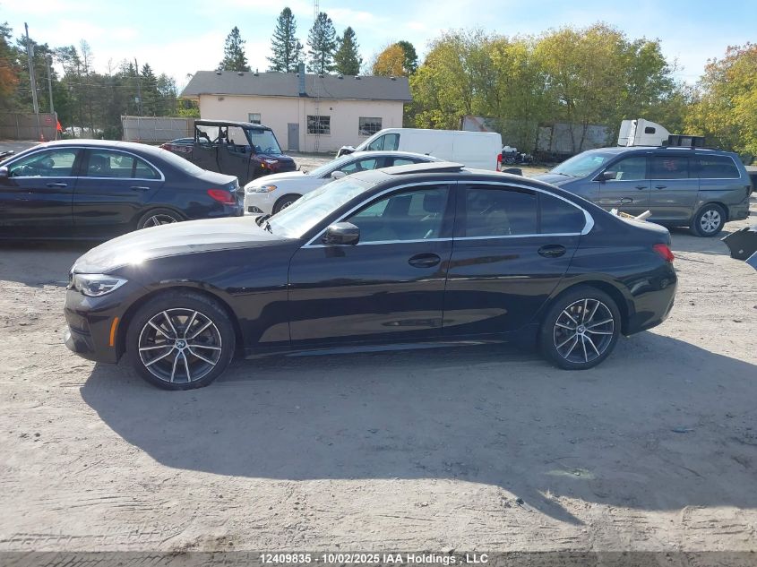 2020 BMW 330I xDrive VIN: 3MW5R7J00L8B23632 Lot: 12409835