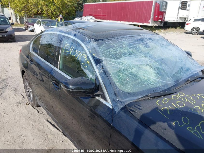 2020 BMW 330I xDrive VIN: 3MW5R7J00L8B23632 Lot: 12409835