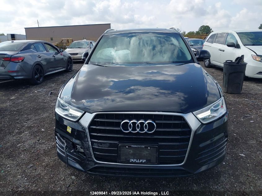 2018 Audi Q3 2.0T Progressiv VIN: WA1HCCFS8JR031203 Lot: 12409841