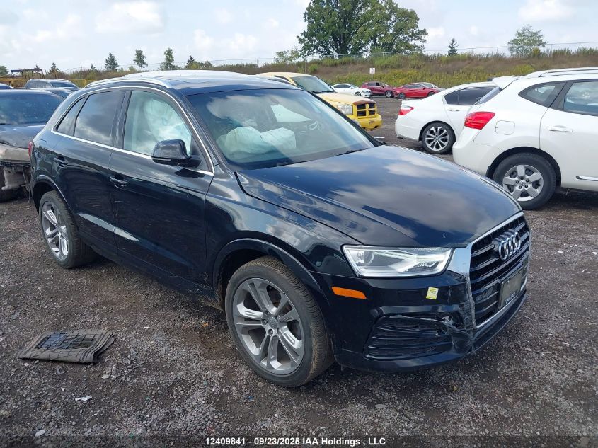 2018 Audi Q3 2.0T Progressiv VIN: WA1HCCFS8JR031203 Lot: 12409841