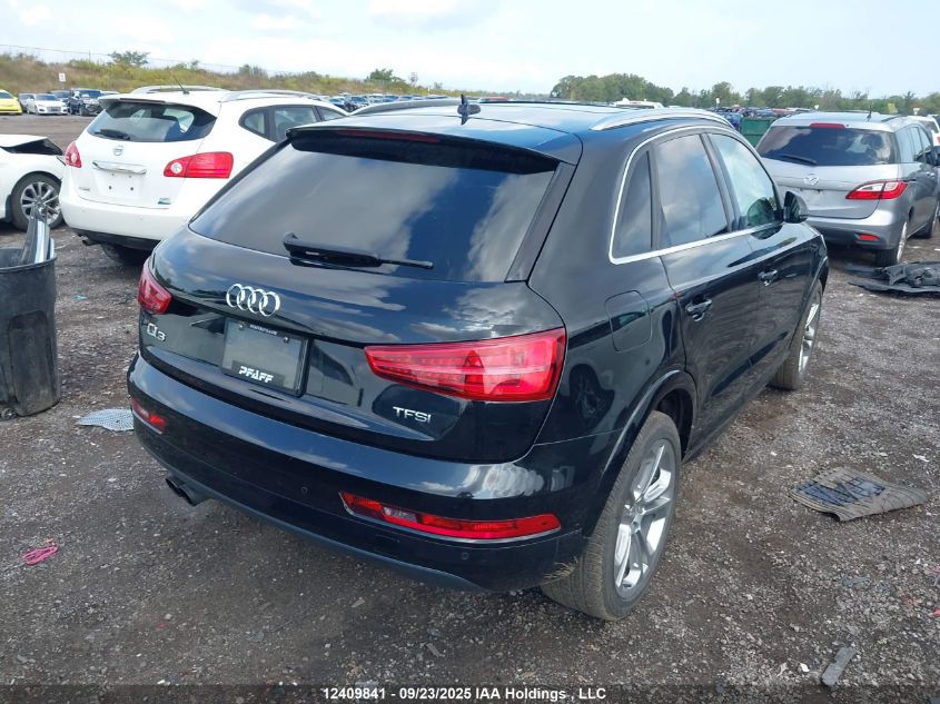 2018 Audi Q3 2.0T Progressiv VIN: WA1HCCFS8JR031203 Lot: 12409841