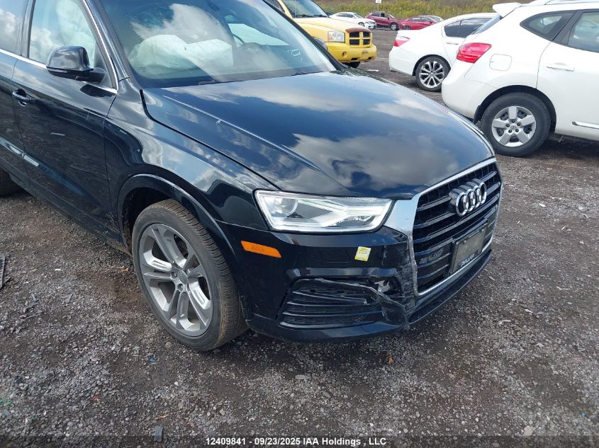 2018 Audi Q3 2.0T Progressiv VIN: WA1HCCFS8JR031203 Lot: 12409841