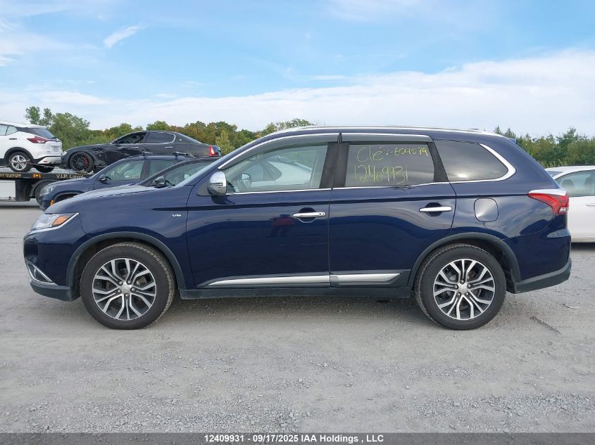 2018 Mitsubishi Outlander Gt VIN: JA4JZ4AX5JZ604079 Lot: 12409931