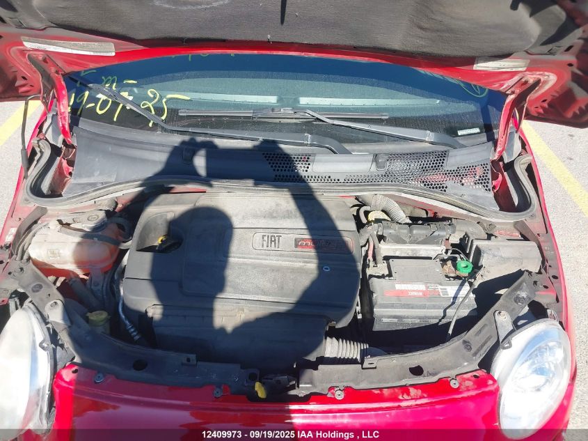 2012 Fiat 500 Sport VIN: 3C3CFFBRXCT107109 Lot: 12409973