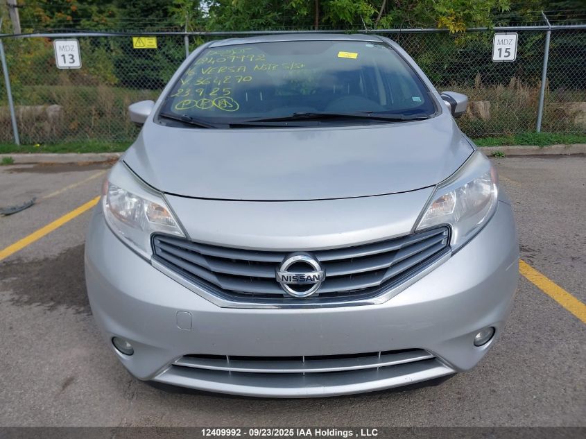 2016 Nissan Versa Note S/S Plus/Sv/Sl/Sr VIN: 3N1CE2CP1GL364270 Lot: 12409992