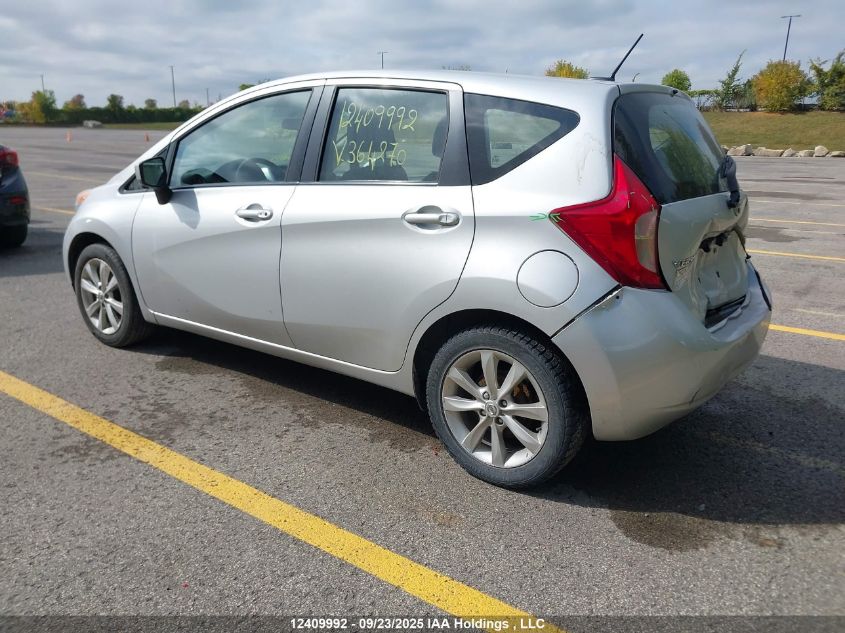 2016 Nissan Versa Note S/S Plus/Sv/Sl/Sr VIN: 3N1CE2CP1GL364270 Lot: 12409992