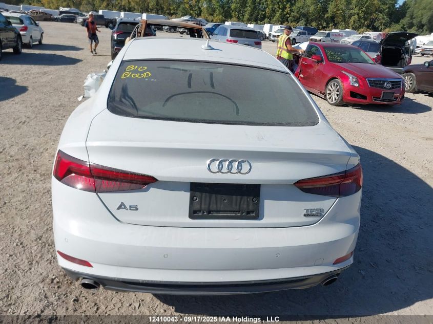 2018 Audi A5 Prestige S-Line VIN: WAUFNCF5XJA076933 Lot: 12410043