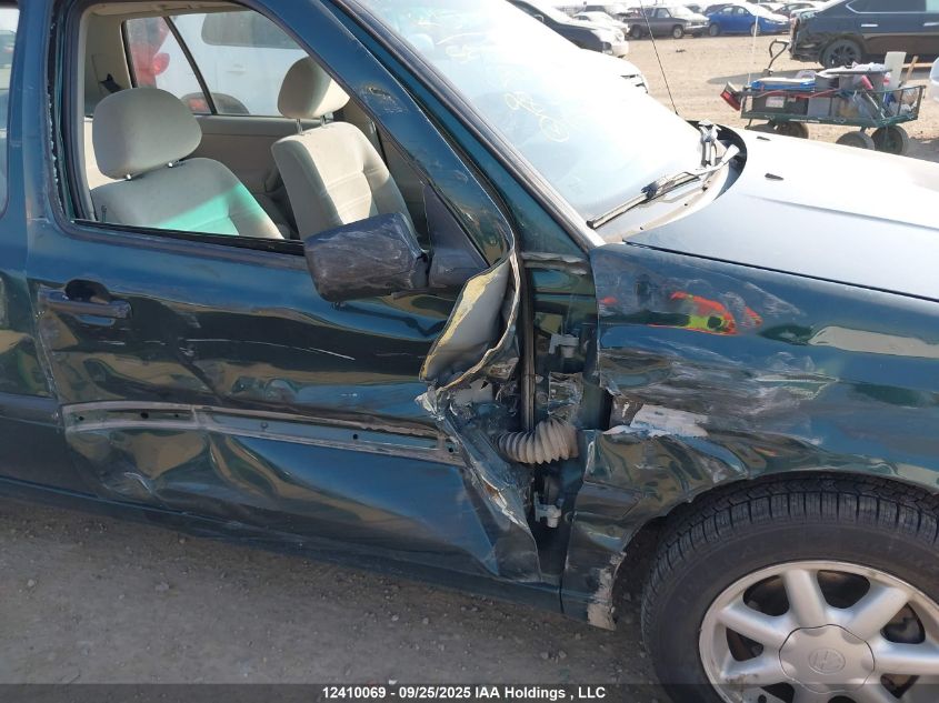 1998 Volkswagen Jetta Gls VIN: 3VWSA81H1WM113421 Lot: 12410069