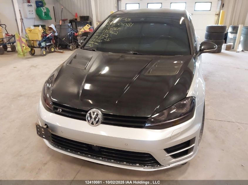 2017 Volkswagen Golf R VIN: WVWVF7AUXHW135462 Lot: 12410081