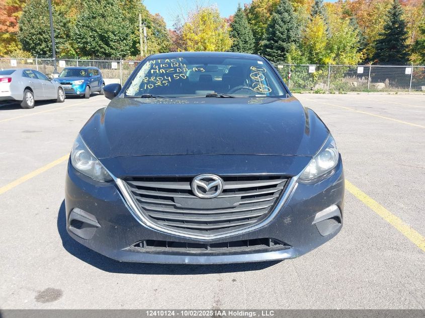 2015 Mazda Mazda3 VIN: 3MZBM1V76FM220450 Lot: 12410124