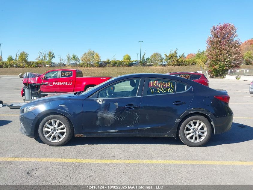 2015 Mazda Mazda3 VIN: 3MZBM1V76FM220450 Lot: 12410124