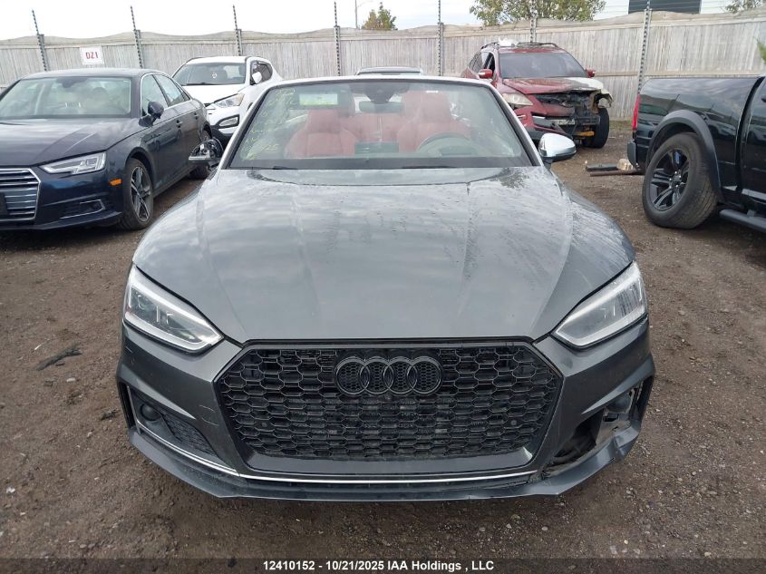 2018 Audi S5 3.0T Technik VIN: WAU24GF51JN003290 Lot: 12410152
