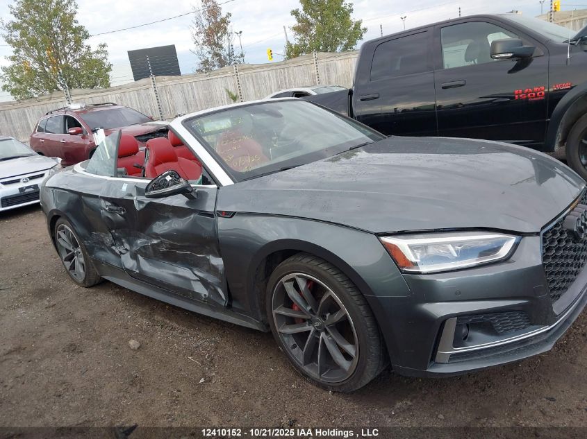 2018 Audi S5 3.0T Technik VIN: WAU24GF51JN003290 Lot: 12410152