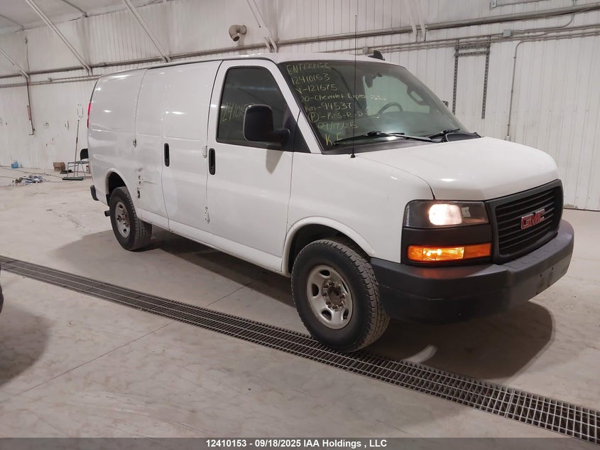 1GCWGAFP2L1121675 2020 Chevrolet Express G2500 auction photo 1